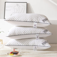 HKM-964691 Feather Velvet Pillow for Adults - Single Side, Cold Gray, 48x74cm