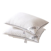 HKM-964691 Feather Velvet Pillow for Adults - Single Side, Cold Gray, 48x74cm