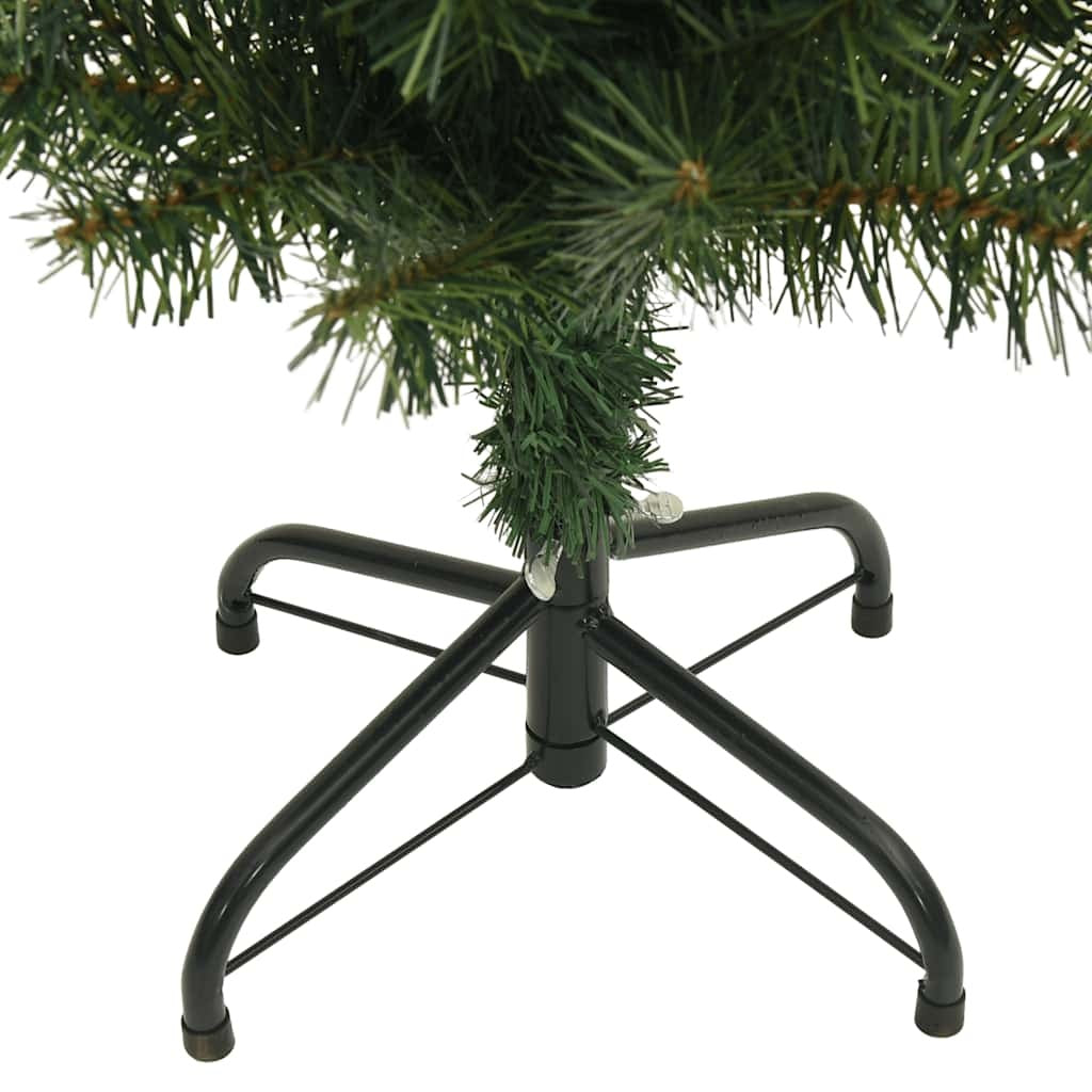 HKM-964691 Slim Artificial Christmas Tree with Stand - 150 cm Green PVC Design