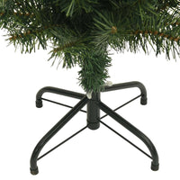 HKM-964691 Slim Artificial Christmas Tree with Stand - 150 cm Green PVC Design