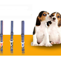 HKM-964755 Pet Safety Car Seat Belt for Dogs - Adjustable 50-70cm Length, Sturdy PP & ABS Material