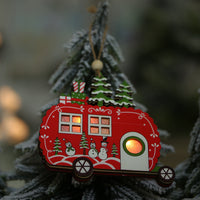 HKM-965011 Creative Hollow Wooden Pendant Light for Festive Decor, Available in Various Shapes
