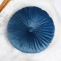 HKM-965011 Custom Round Dutch Velvet Tatami Cushion - European Classical Bay Window Pillow