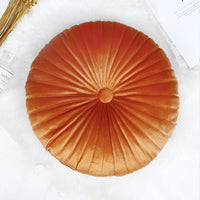 HKM-965011 Custom Round Dutch Velvet Tatami Cushion - European Classical Bay Window Pillow