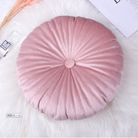 HKM-965011 Custom Round Dutch Velvet Tatami Cushion - European Classical Bay Window Pillow