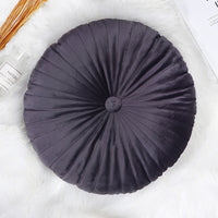 HKM-965011 Custom Round Dutch Velvet Tatami Cushion - European Classical Bay Window Pillow