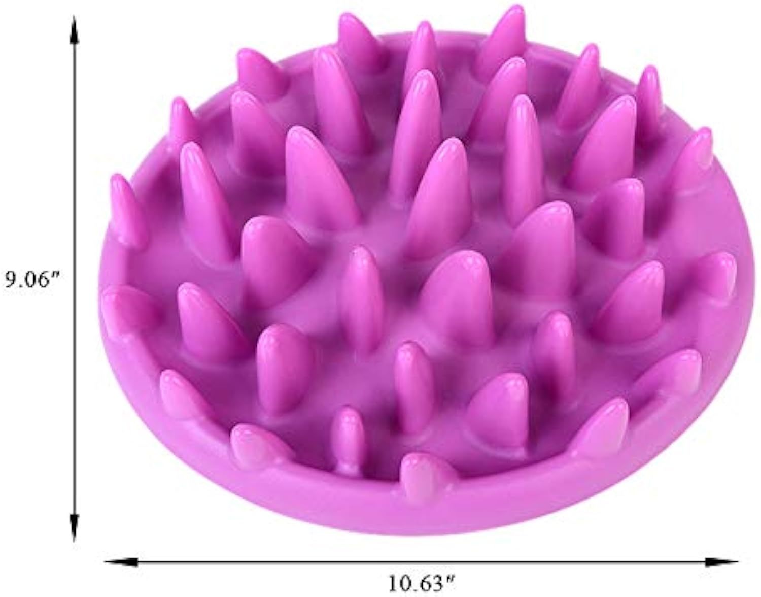 HKM-965075 Interactive Cat and Dog Slow Feeder Bowl - Non-Slip Puzzle Design for Safe Eating, Jungle Theme