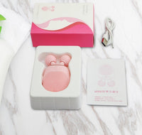 HKM-965139 Rechargeable Silicone Electric Facial Cleansing Device with V Face Massage and 3 Vibration Settings