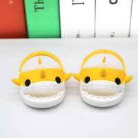 HKM-965715 Cute Cotton Doll Pet Slippers - Shark, Rabbit, Dog, Pig - DIY Dressing Accessories for Kids