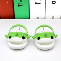 HKM-965715 Cute Cotton Doll Pet Slippers - Shark, Rabbit, Dog, Pig - DIY Dressing Accessories for Kids