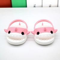 HKM-965715 Cute Cotton Doll Pet Slippers - Shark, Rabbit, Dog, Pig - DIY Dressing Accessories for Kids