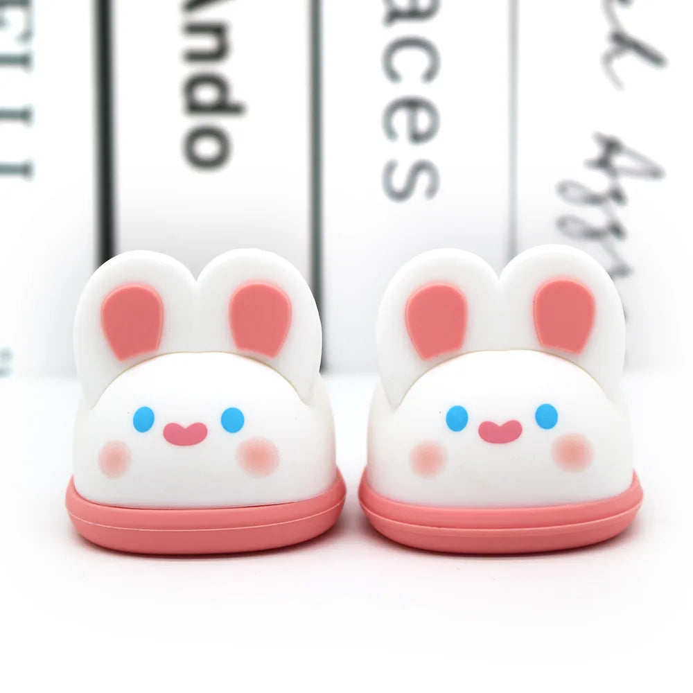 HKM-965715 Cute Cotton Doll Pet Slippers - Shark, Rabbit, Dog, Pig - DIY Dressing Accessories for Kids
