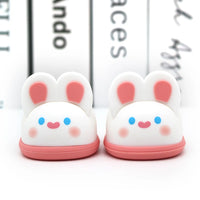 HKM-965715 Cute Cotton Doll Pet Slippers - Shark, Rabbit, Dog, Pig - DIY Dressing Accessories for Kids