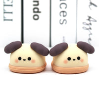 HKM-965715 Cute Cotton Doll Pet Slippers - Shark, Rabbit, Dog, Pig - DIY Dressing Accessories for Kids