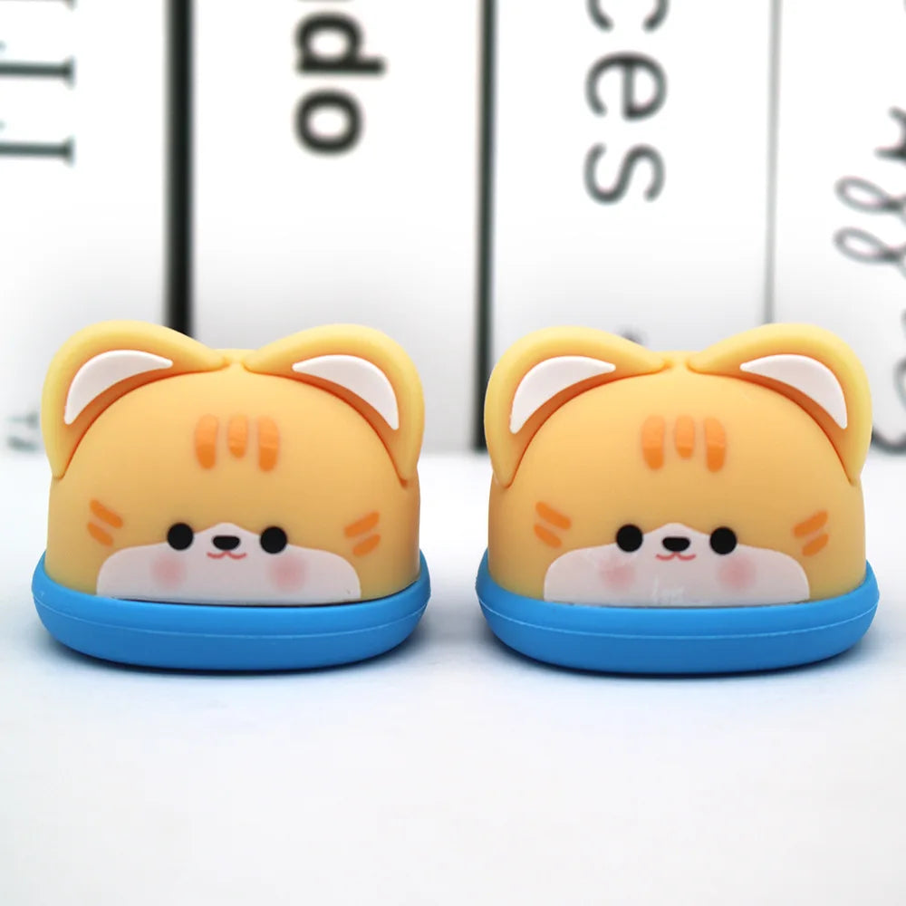 HKM-965715 Cute Cotton Doll Pet Slippers - Shark, Rabbit, Dog, Pig - DIY Dressing Accessories for Kids