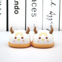 HKM-965715 Cute Cotton Doll Pet Slippers - Shark, Rabbit, Dog, Pig - DIY Dressing Accessories for Kids