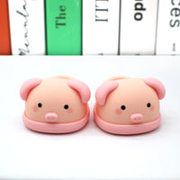 HKM-965715 Cute Cotton Doll Pet Slippers - Shark, Rabbit, Dog, Pig - DIY Dressing Accessories for Kids