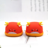 HKM-965715 Cute Cotton Doll Pet Slippers - Shark, Rabbit, Dog, Pig - DIY Dressing Accessories for Kids