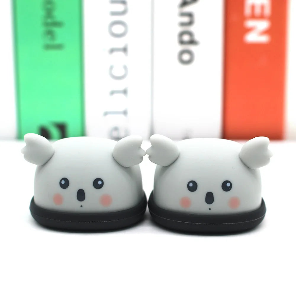 HKM-965715 Cute Cotton Doll Pet Slippers - Shark, Rabbit, Dog, Pig - DIY Dressing Accessories for Kids