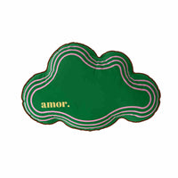HKM-965843 Cloud Shaped Pillow in Plush Fabric - Simple Modern Design, 40x60cm, Multiple Colors