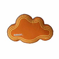 HKM-965843 Cloud Shaped Pillow in Plush Fabric - Simple Modern Design, 40x60cm, Multiple Colors