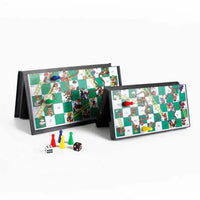 HKM-965843 EPT Magnetic Snakes and Ladders Board Game Set for Family Fun