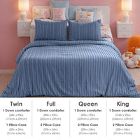 HKM-966035 Microfiber Polyester Quilt Cover and Pillowcase Set - Soft, Durable Bedding Essentials