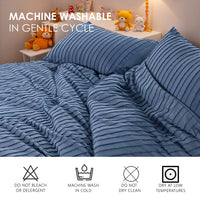 HKM-966035 Microfiber Polyester Quilt Cover and Pillowcase Set - Soft, Durable Bedding Essentials