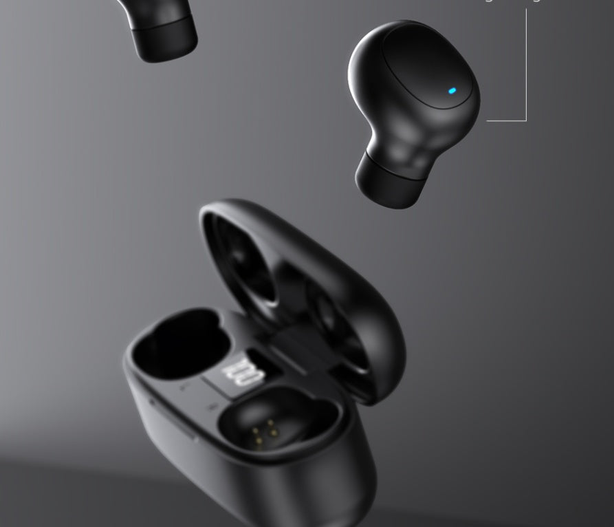 HKM-966227 Wireless Bluetooth Earbuds with Hi-Fi Stereo and Waterproof Design for Sports and Active Use