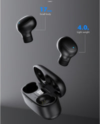 HKM-966227 Wireless Bluetooth Earbuds with Hi-Fi Stereo and Waterproof Design for Sports and Active Use
