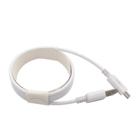 HKM-966419 Micro USB Charging and Data Cable for Android Phones - 1m Length, Single Connector, White Color