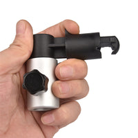 HKM-966611 Black Aluminum Alloy Photographic Reflector Clip - Supports Up to 2KG