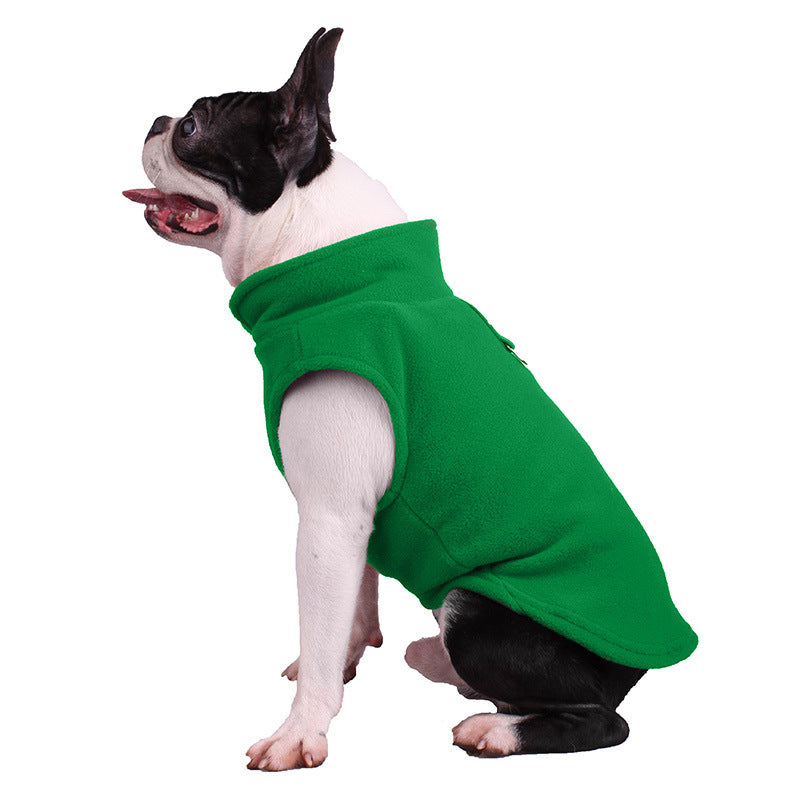 HKM-966611 Cozy Fleece Dog Sweater for All Sizes - S, M, L, XL
