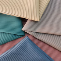 HKM-966867 Striped PVC Leather for Furniture and Luggage - 1.3mm Thickness, 137cm Width