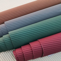 HKM-966867 Striped PVC Leather for Furniture and Luggage - 1.3mm Thickness, 137cm Width