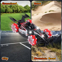 HKM-966995 1:12 Scale Remote Control Drift Car with 360 Rotation, Lights, Sound & Spray Function