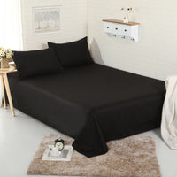HKM-967507 Plain 100% Cotton Bed Sheet – Soft and Breathable Fabric for Ultimate Comfort