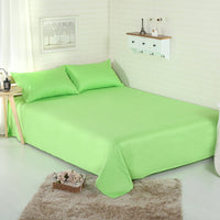 HKM-967507 Plain 100% Cotton Bed Sheet – Soft and Breathable Fabric for Ultimate Comfort