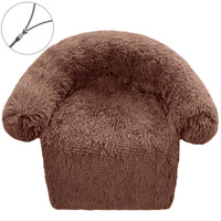 HKM-967571 Zipper Removable Washable Plush Kennel Plush Blanket Integrated Pet Bed Dog Sofa Bed Delivery Standard