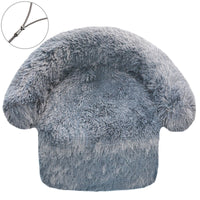 HKM-967571 Zipper Removable Washable Plush Kennel Plush Blanket Integrated Pet Bed Dog Sofa Bed Delivery Standard