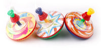 HKM-967763 Classic Hand Pressure Gyro Spinning Top Toy - Educational Plastic Toy for Kids Age 3+