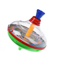 HKM-967763 Classic Hand Pressure Gyro Spinning Top Toy - Educational Plastic Toy for Kids Age 3+