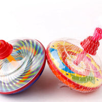 HKM-967763 Classic Hand Pressure Gyro Spinning Top Toy - Educational Plastic Toy for Kids Age 3+