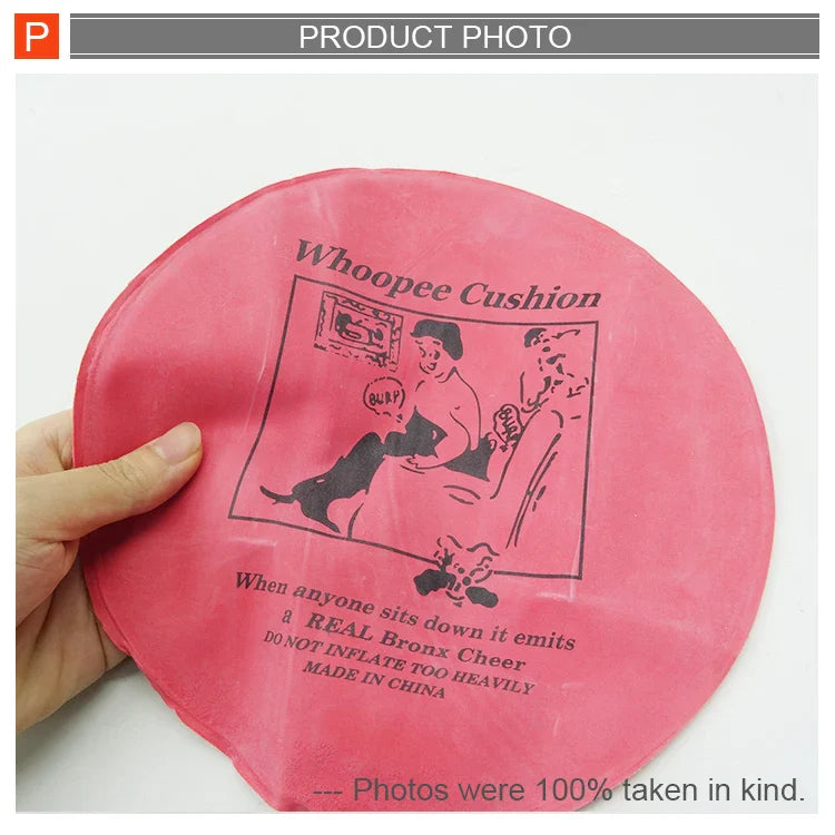 HKM-967827 Inflatable Sponge Whoopee Cushion Joke Toy for Kids, Fun Prank Gag Gift