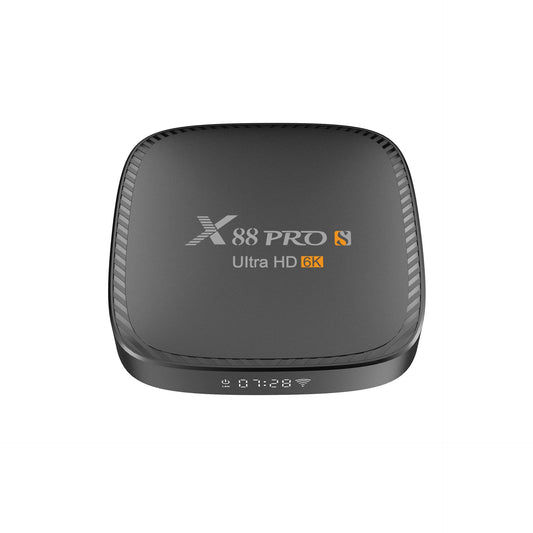 HKM-967891 4K Android 10.0 HD Network Set-Top Box with Flash Memory and Remote Control