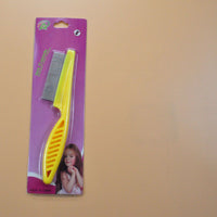 HKM-967955 Stainless Steel Needle Flea Comb for Cats and Dogs