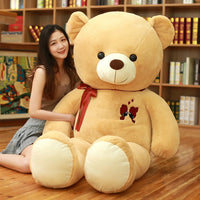 HKM-968019 Giant 180cm Soft Plush Teddy Bear Stuffed Animal for All Ages, Customizable Color and Design Options