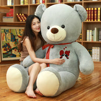 HKM-968019 Giant 180cm Soft Plush Teddy Bear Stuffed Animal for All Ages, Customizable Color and Design Options