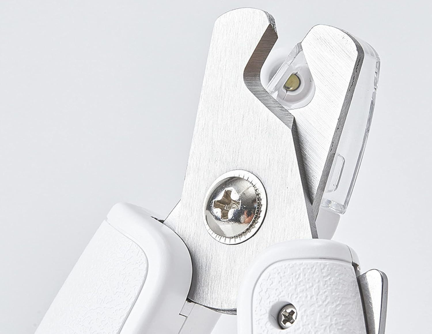 HKM-968019 LED Pet Nail Clipper with Anti-Splash Design and Ergonomic Handle for Safe and Accurate Nail Cutting