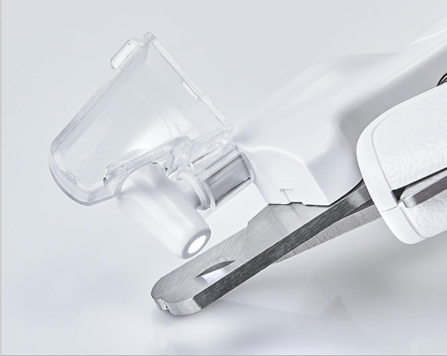 HKM-968019 LED Pet Nail Clipper with Anti-Splash Design and Ergonomic Handle for Safe and Accurate Nail Cutting